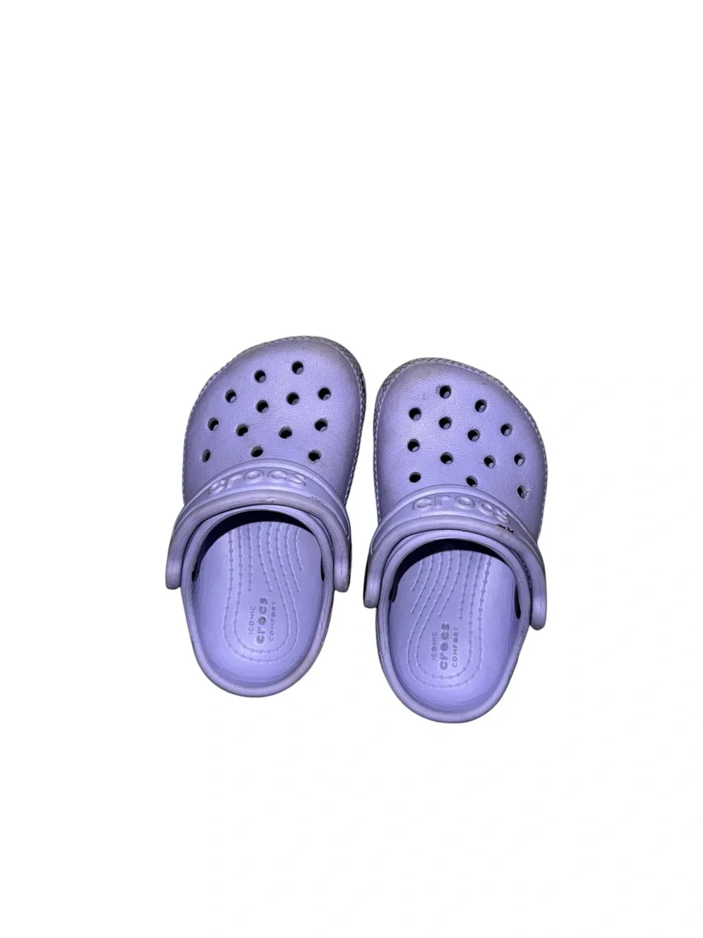 CROCS Kids Lightweight Clogs in Light Purple